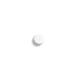 Biotin, a single pill on a transparent background