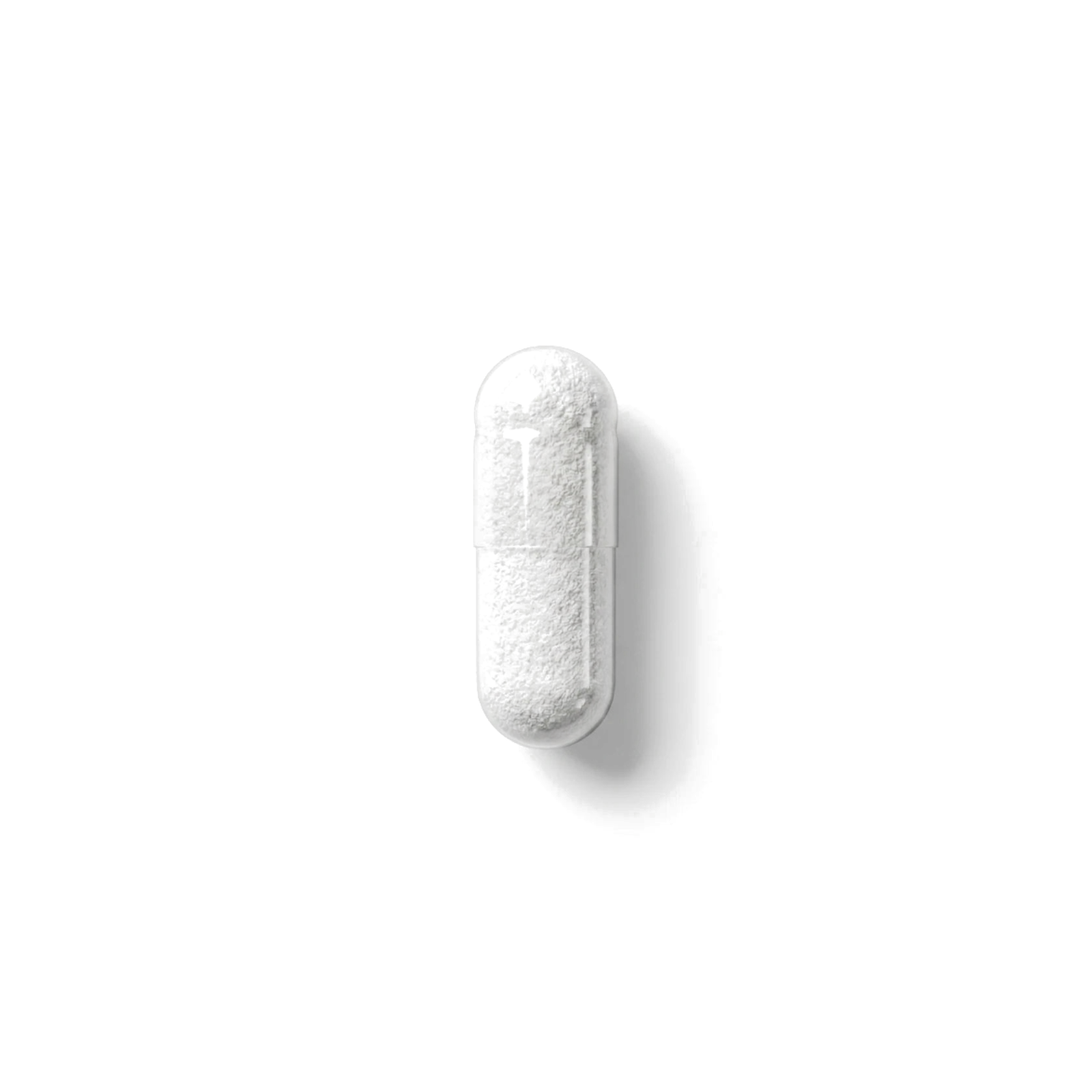 Magnesium Complex, a single pill on a transparent background
