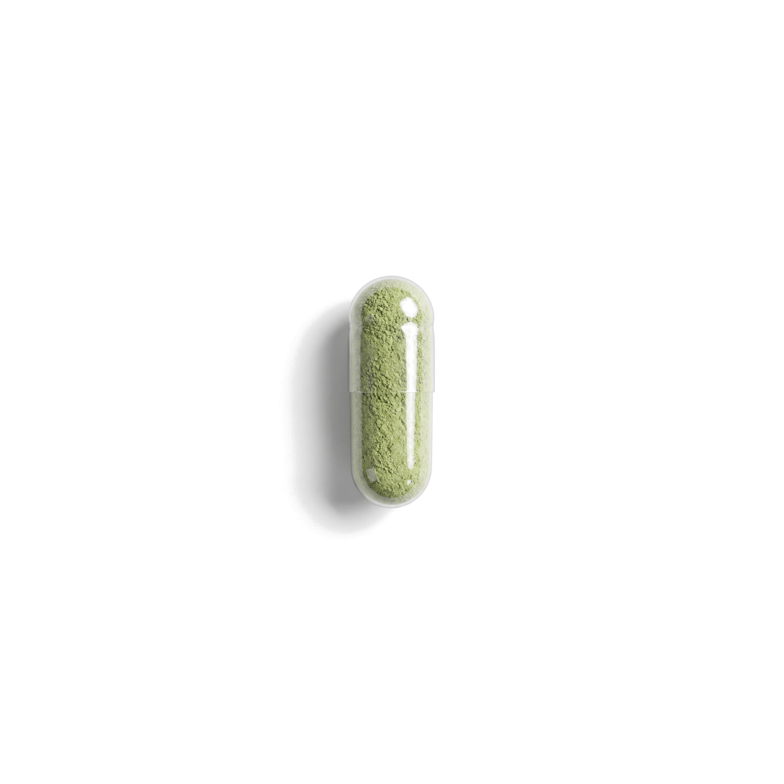 Skin+, a single pill on a transparent background