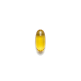 Vegan Omega-3, a single pill on a transparent background