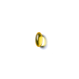 Vegan Vitamin D3, a single pill on a transparent background